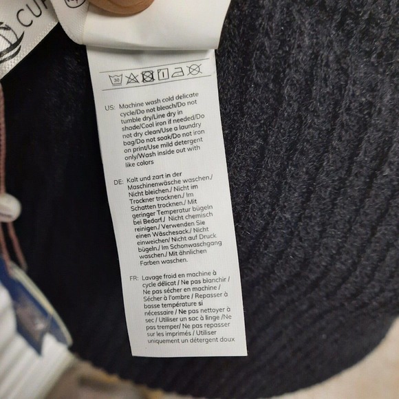 Cupshe Dresses Cupshe Sweater Dress Womens Medium Black Colorblock Long Sleeve Vneck Poshmark